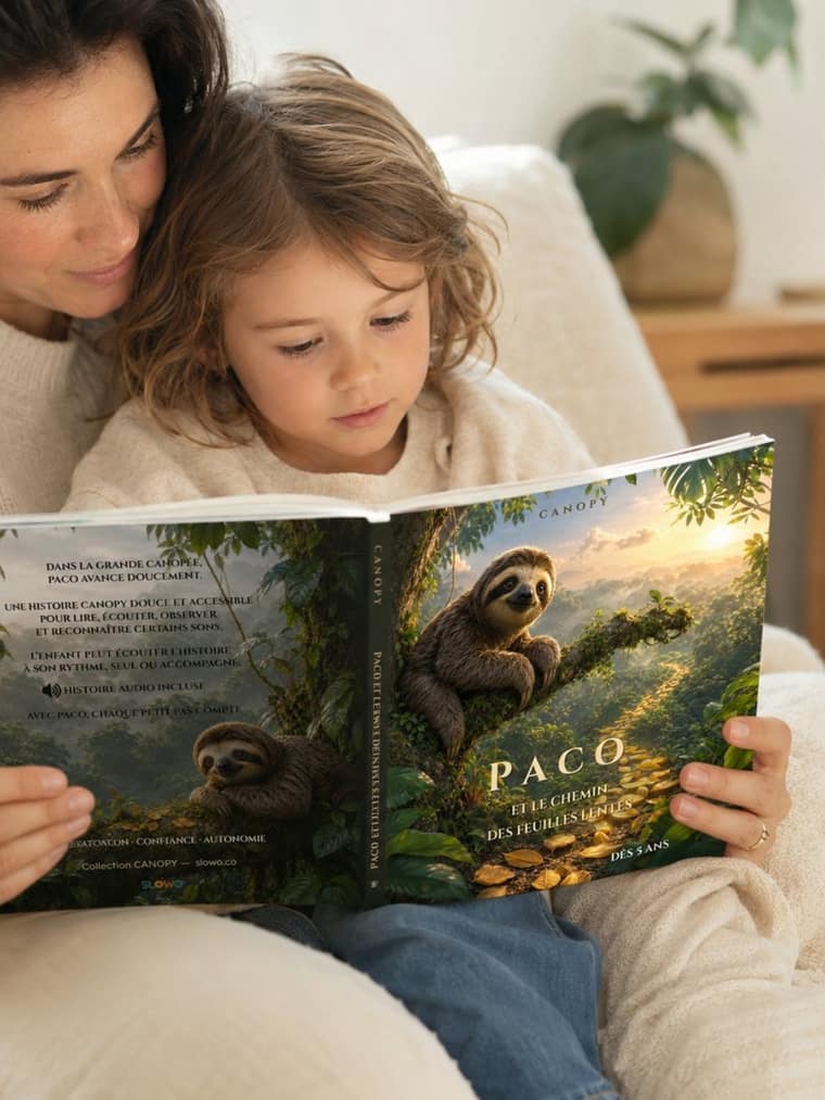 Canopy, nature observation journal and book for children