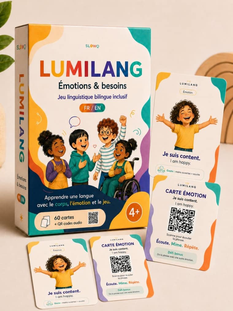 Lumilang, inclusive bilingual language card game